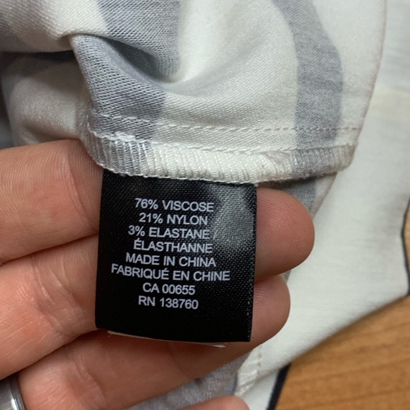 RW&CO. Striped Sleeveless Sheath Midi Dress - Size 2 - Picture 5 of 7